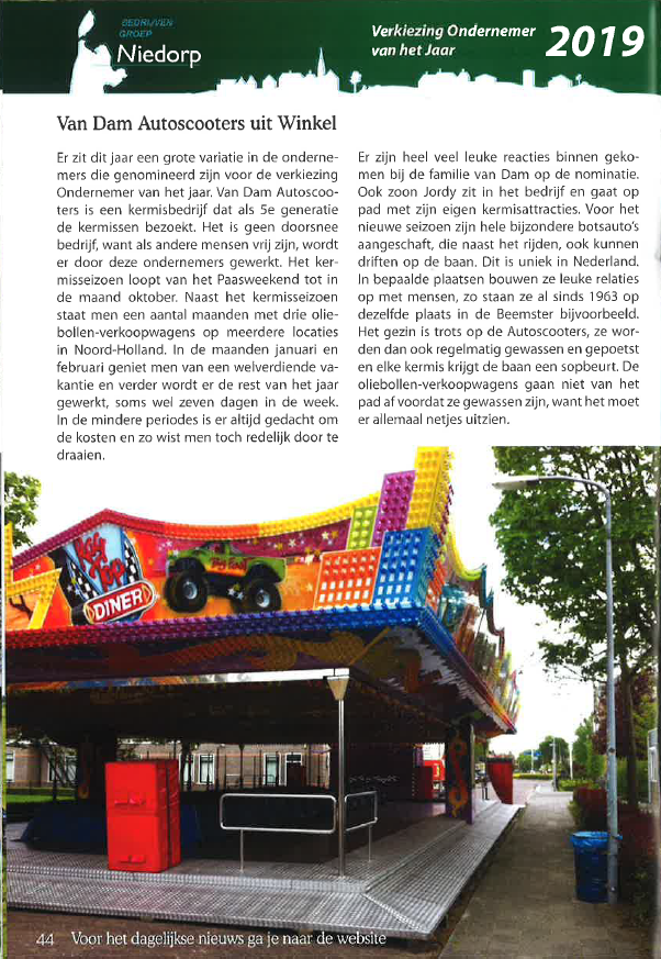 Genomineerden in PeWi's Nieuwsblad