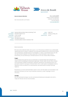 Brief gemeente 1