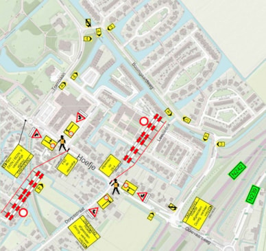 Verkeersplan Hoefje