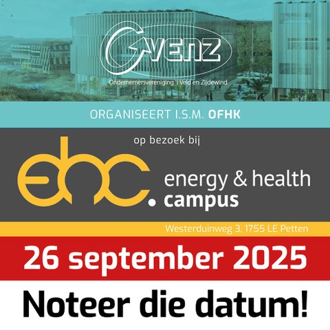 Bedrijfsbezoek Energy & Health Campus in Petten.
