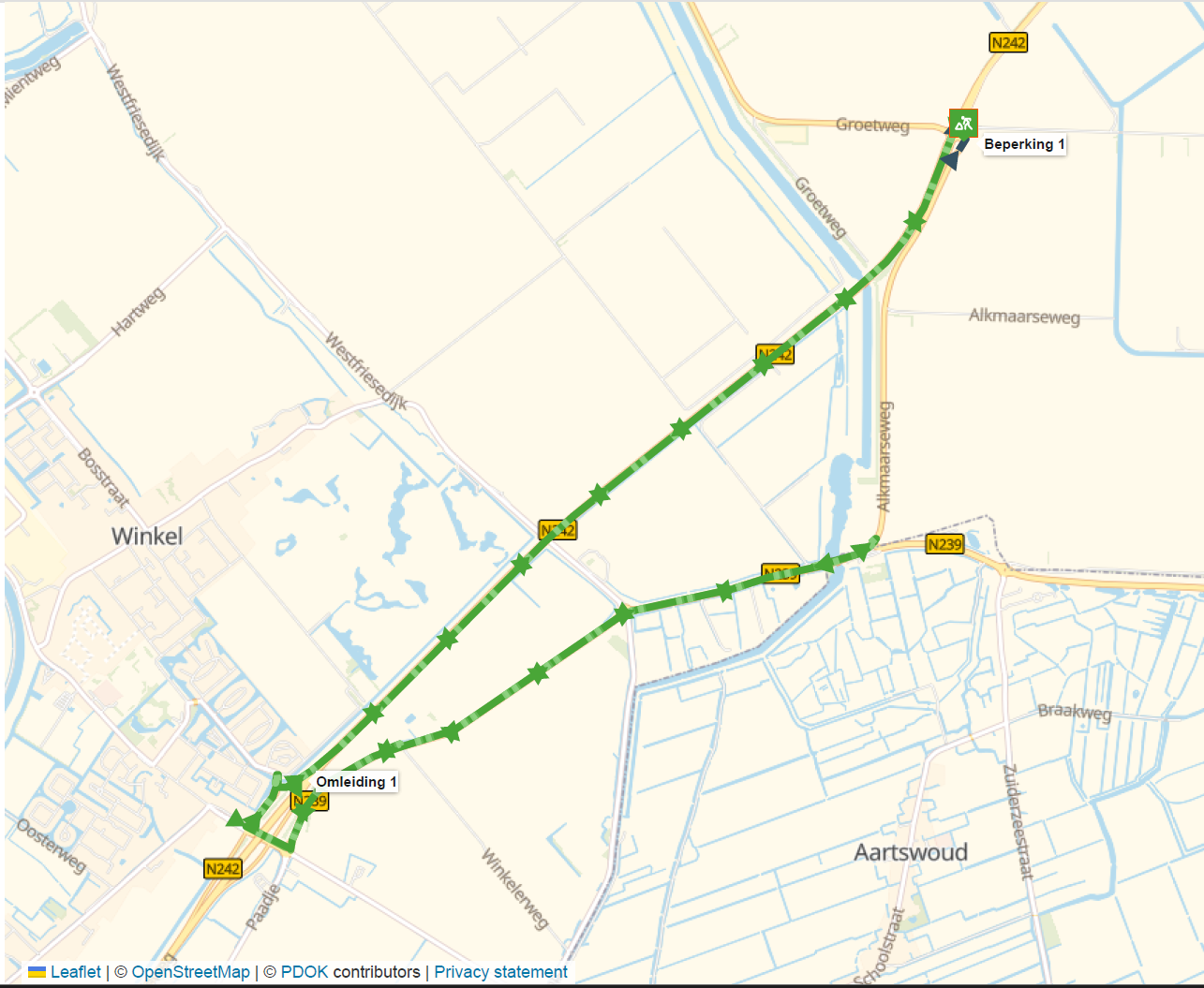 Afsluiting Alkmaarseweg