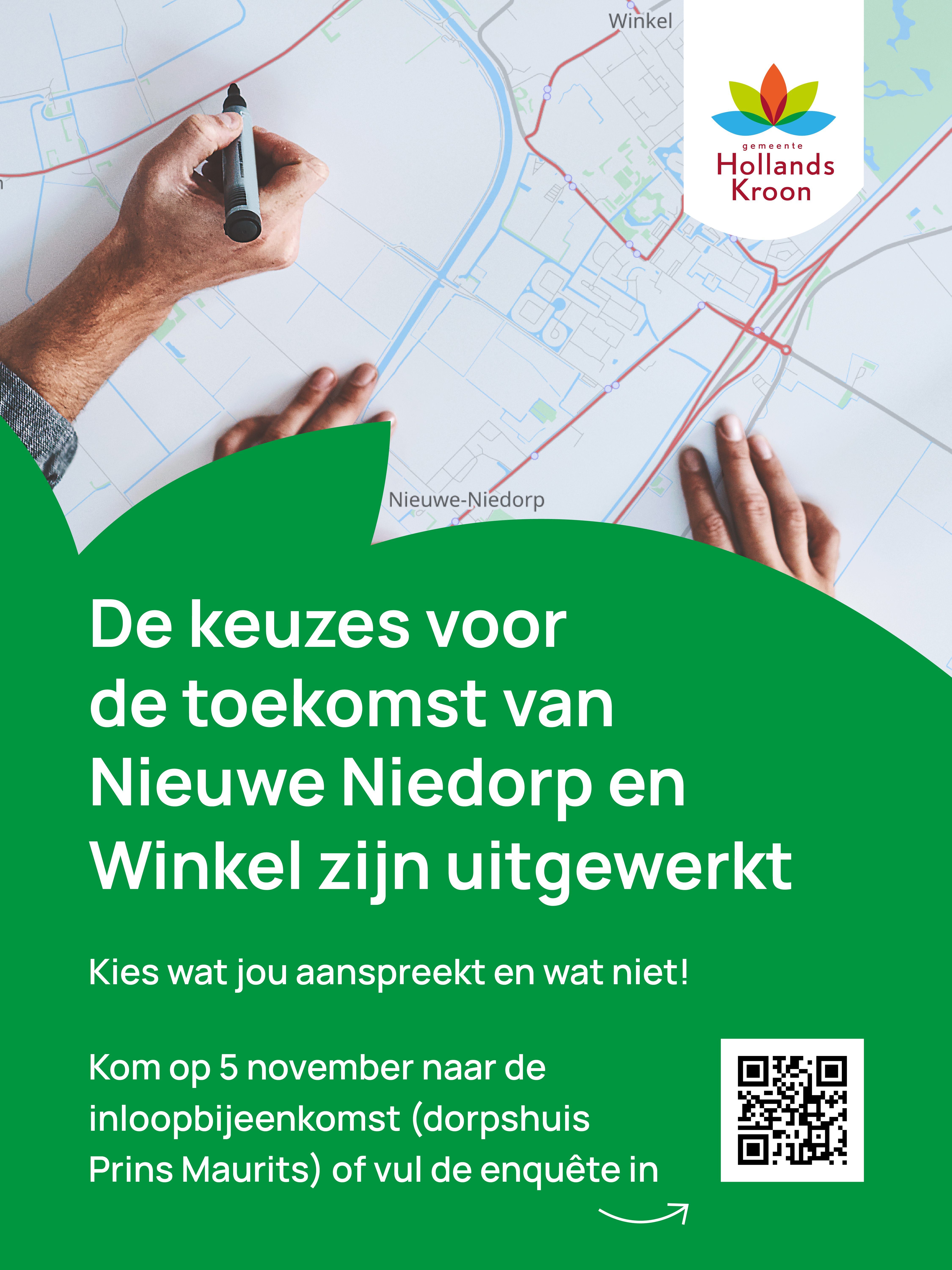 Nieuwe Niedorp en Winkel 2035: denk mee over de toekomst van onze dorpen 