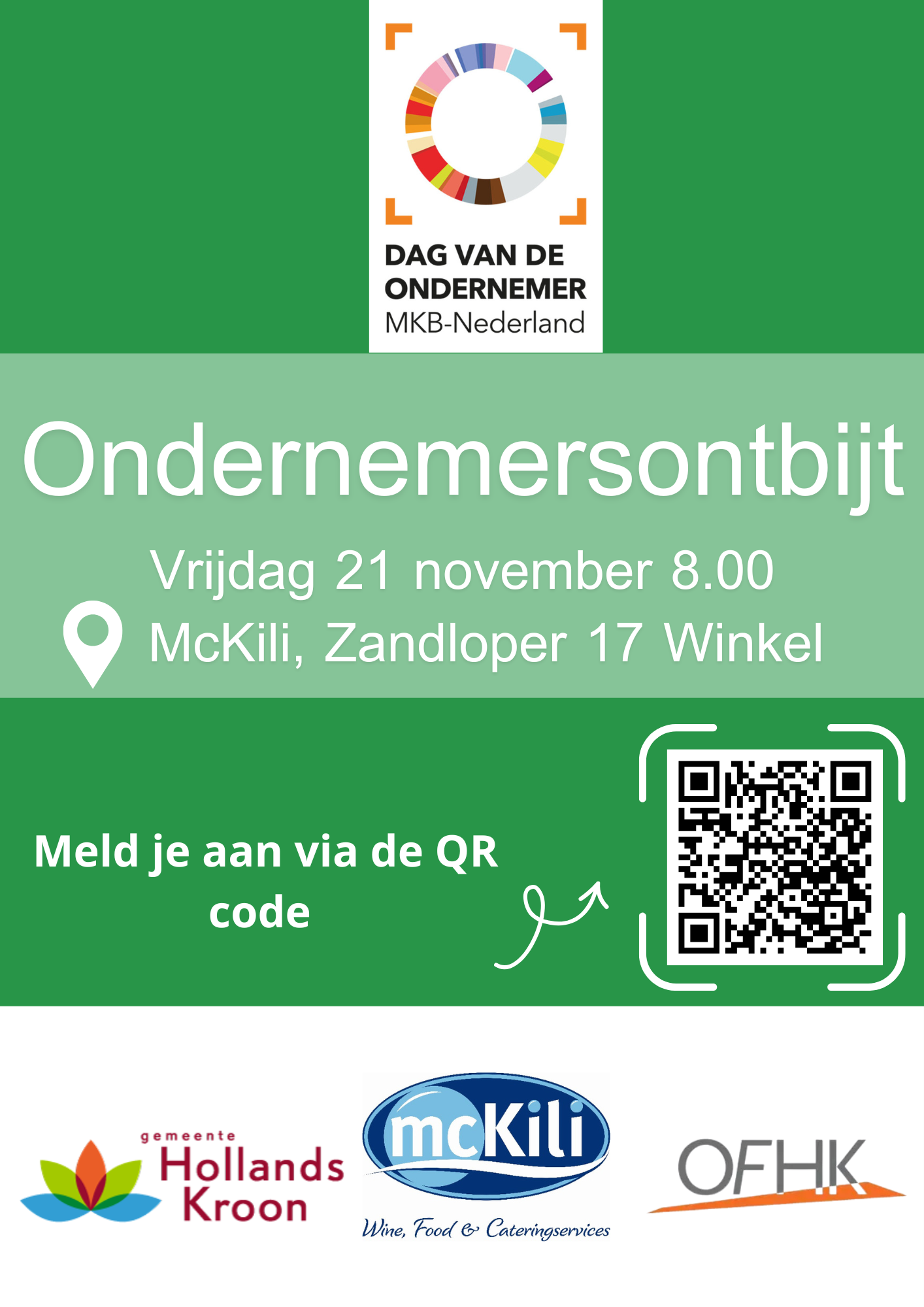 Uitnodiging Ondernemersontbijt – Vrijdag 21 november 2025 