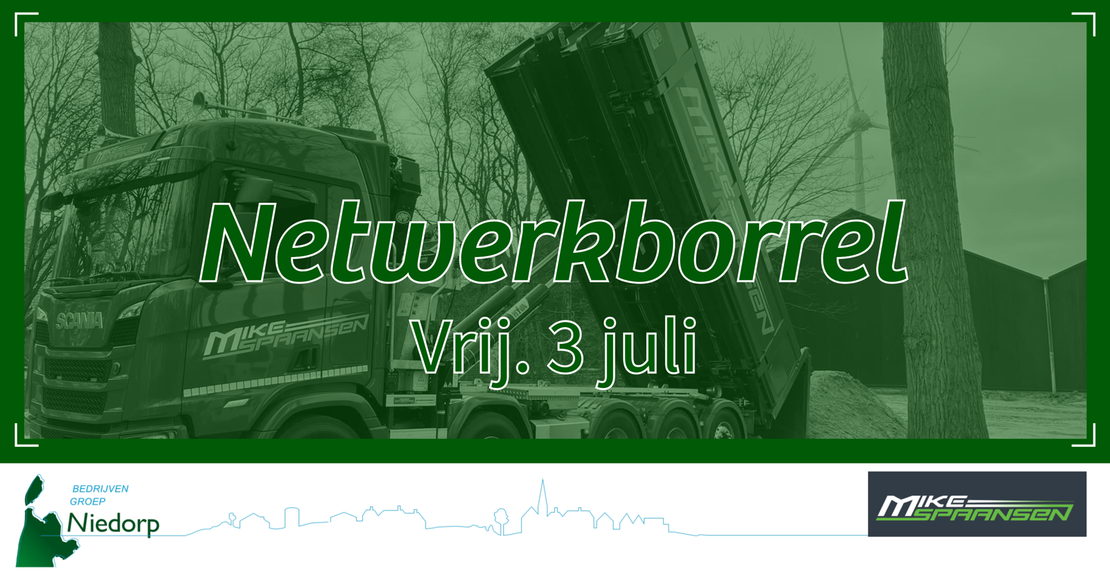 Netwerkborrel - Vrij. 3 Juli