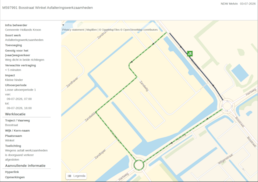 Afsluiting Bosstraat, Winkel
